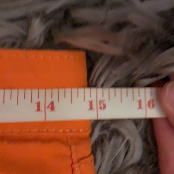 Orange GoGo jeans leggings size 5 - Picture 4 of 5